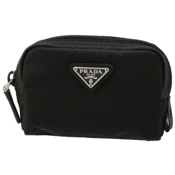 Prada Pouch Black Triangle Re-Nylon - Picture 1 of 6